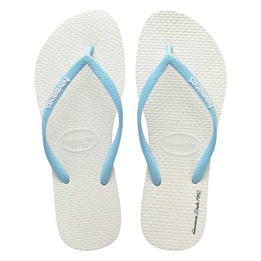 🌻HAVAIANAS | Slim Tribute White Girls 🩴
